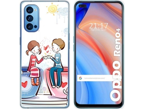 Carcasa Oppo Reno 4 5G TUMUNDOSMARTPHONE Café