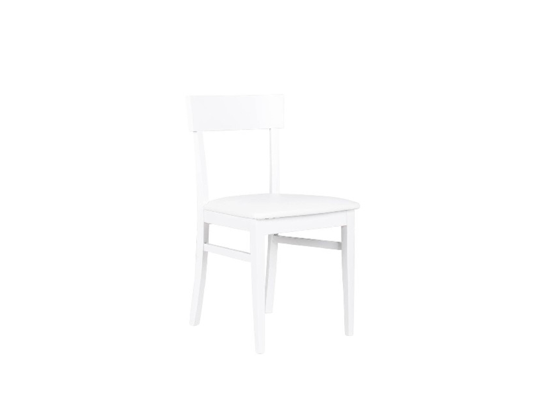 Juego de 2 Sillas HOMEMANIA Monaco (Blanco - 44 x 45 x 82 cm)