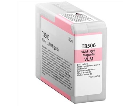 Cartucho para Epson t8506 Magenta Claro Tinta de Pigmento c13t850600