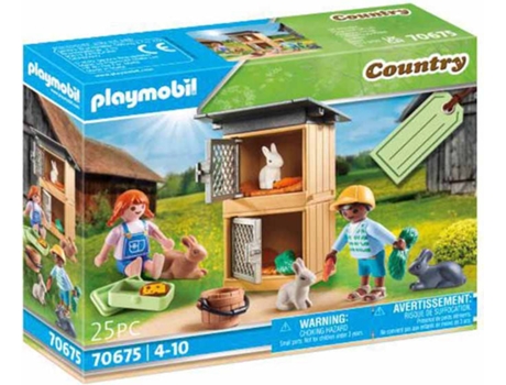 PLAYMOBIL PLAYMOBIL set de regalo alimentar a los conejos (Edad Mínima: 4)