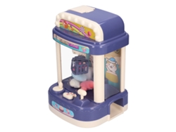 Mini Máquina De Garras Para Niños Con Luz Y Música Para Muñecas Y Dulces, Color Azul, Para Mayores De 6 Años.