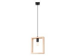 Sollux Sl.1310 Aries Lámpara Colgante Madera Natural