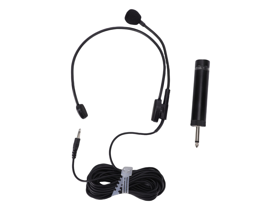 Micrófono De Auricular (interfaz 3.5mm Flexible Ajustable) Auricular Con Micrófono Inalámbrico Alámbrico