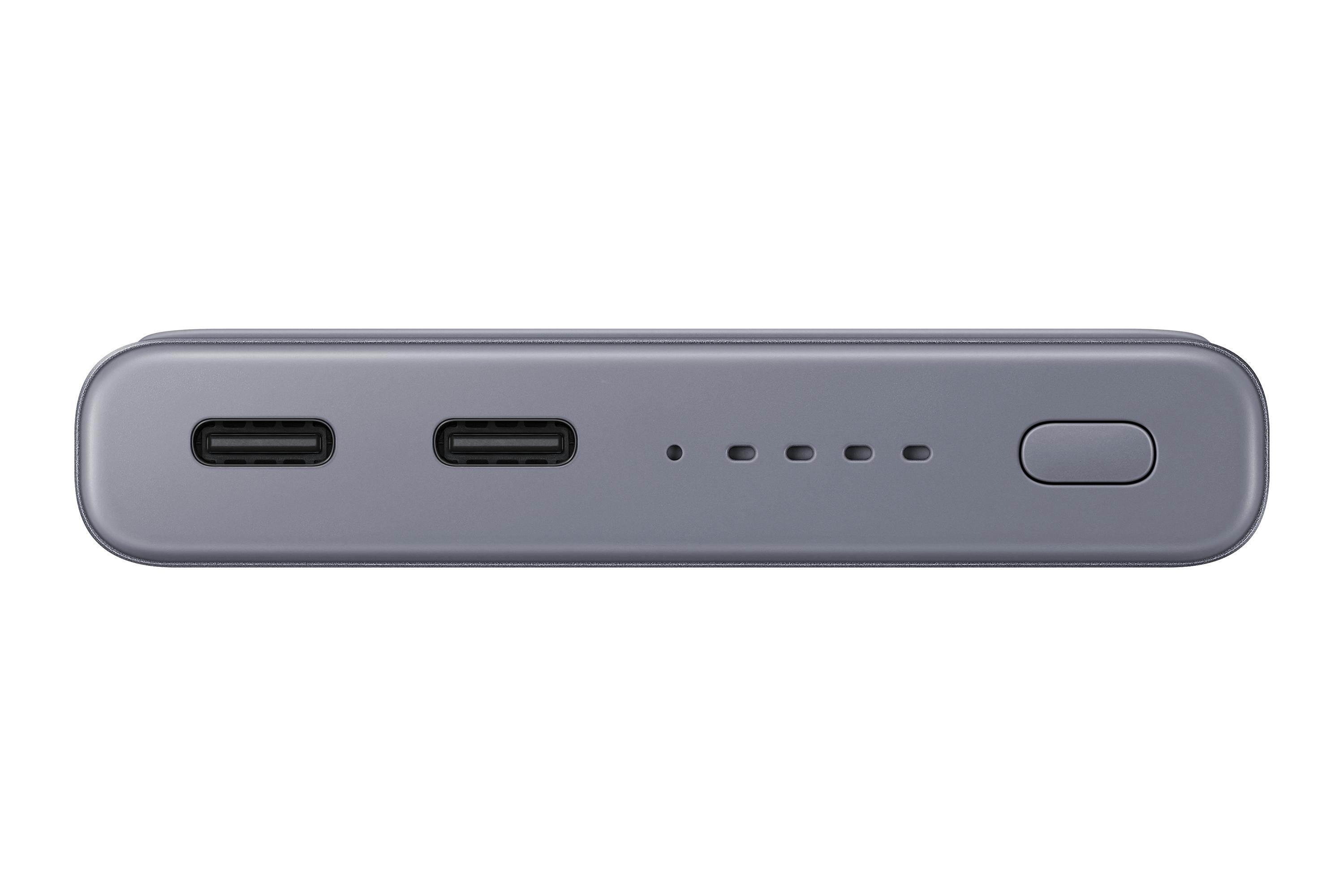 Powerbank SAMSUNG EB-P1100 (10.000 mAh - USB-C - Gris)