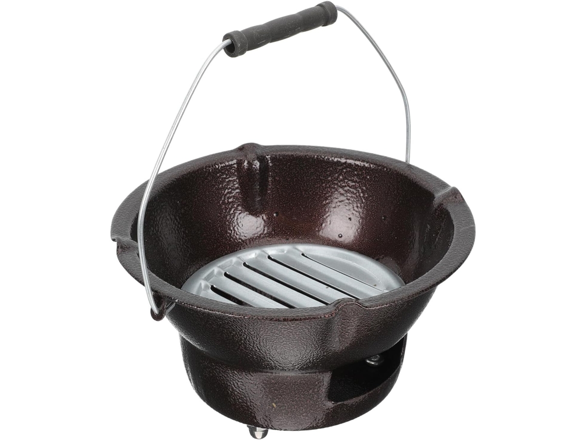 Sartén De Hierro Fundido Multifuncional Y Duradera Para Barbacoa Y Cocina, Hierro Sólido Con Calefacción