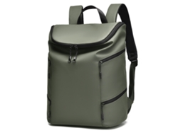 Mochila Enrollable Impermeable Henten Home Para Portátil De 15,6" - Verde