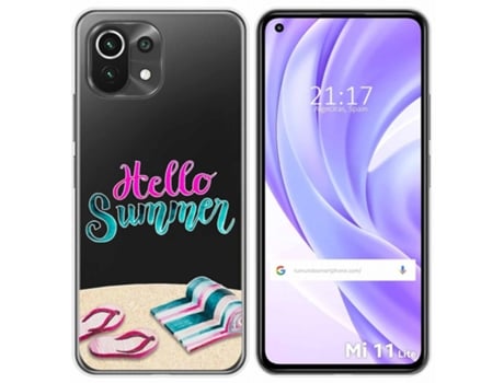 Carcasa Xiaomi Mi 11 Lite 4G / 5G / 5G NE TUMUNDOSMARTPHONE Dibujos Transparente Multicolor