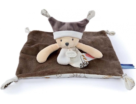 Doudou DOUDOU ET COMPAGNIEBrown Bear Comforter With Stories (Edad Mínima Recomendada: 1 año)