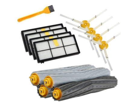 Kit de piezas de repuesto de cepillos de filtros Hepa, 13 piezas, para Irobot Roomba 980, 990, 900, 896, 886, 870, 865, 866, 800, Kit de accesorios