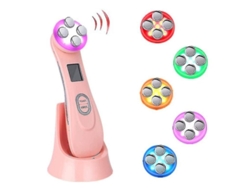 Máquina Facial De Radiofrecuencia, Masajeador Para El Cuidado De La Piel Y Equipo De Belleza Facial (rosa)