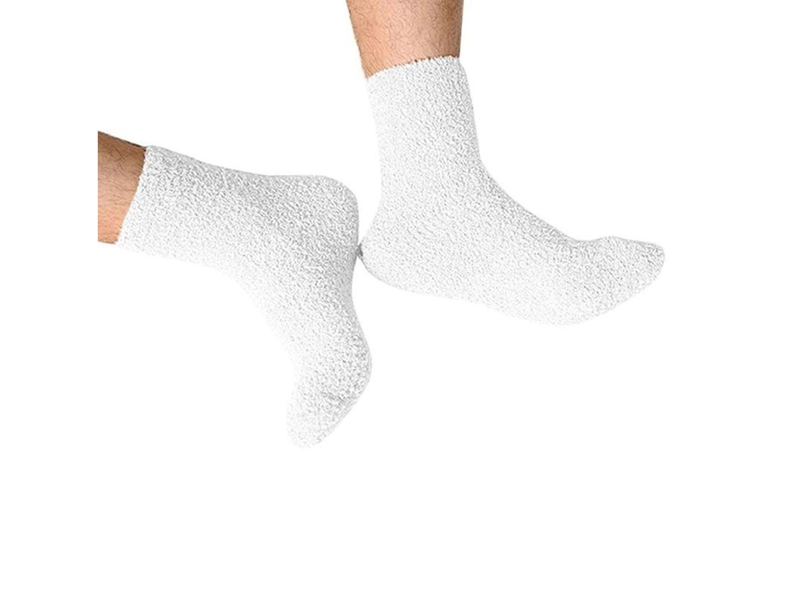 2026-5 Pares De Calcetines Unisex De Pelo Coral Suaves Elásticos Y Respirantes Talla Única Para Hombres Y Mujeres