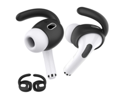 GOKOCO Ahastyle PT189 Almohadillas de silicona para AirPods Pro 2 - 1 par de protectores de silicona antideslizantes y antipérdida con ganchos para las orejas