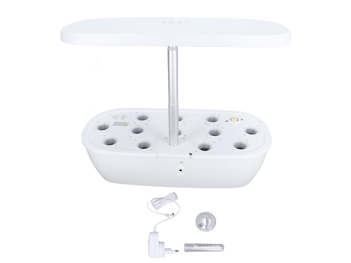 Sistema hidropónico de interior con iluminación LED, cultivo sin suelo, regalo ideal