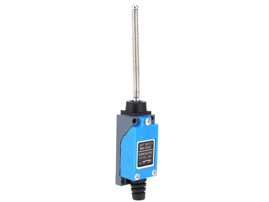Microinterruptor de límite ME-9101 con palanca de rodillo ajustable, 250 V CA, 115 V CC