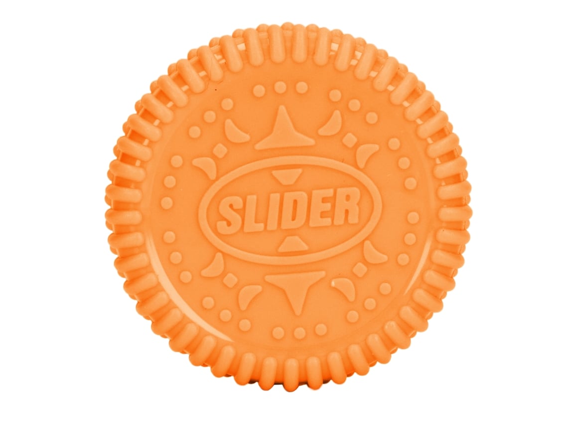Juguete Magnético Deslizante Con Forma De Galleta Para Aliviar El Estrés (naranja).