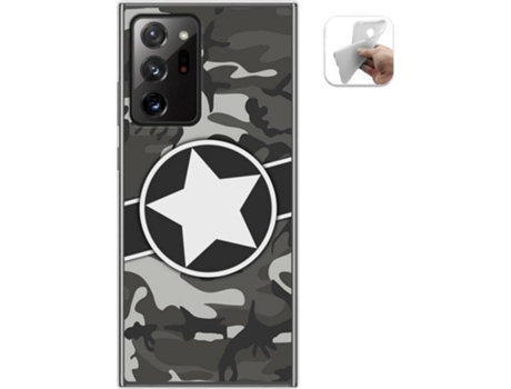 Carcasa Samsung Galaxy Note 20 Ultra TUMUNDOSMARTPHONE Camuflaje 02 Multicolor