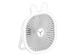 Ventilador de mesa con luz y repelente de insectos