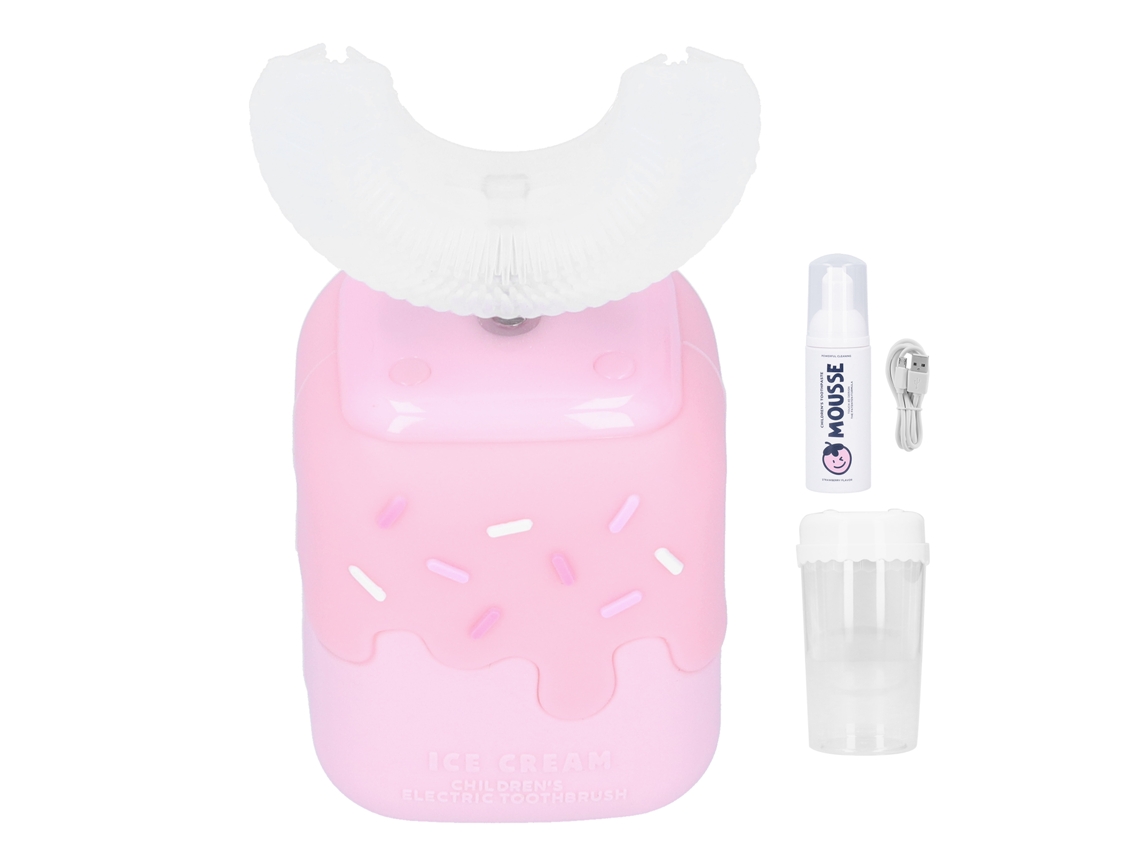 Cepillo De Dientes Eléctrico Infantil Resistente Al Agua (ipx7), Con Carga Magnética Y Modos Inteligentes.