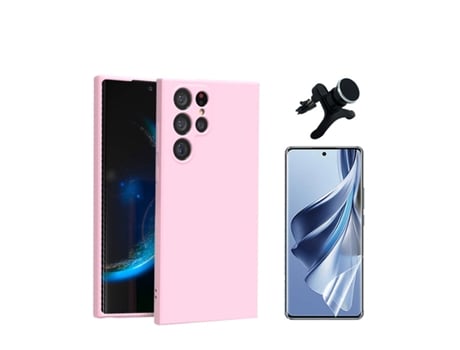 Kit De Película De Hidrogel Funda Frontal De Cubierta Completa Soporte Magnético Para Coche PHONECARE Reforzado Con Silicona Líquida Para Samsung G...