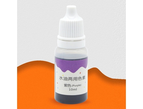 Pigmentos de teñido anudado de jabón hechos a mano 10ml - pigmento líquido de color base seguro y no tóxicoPúrpura SLOWMOOSE