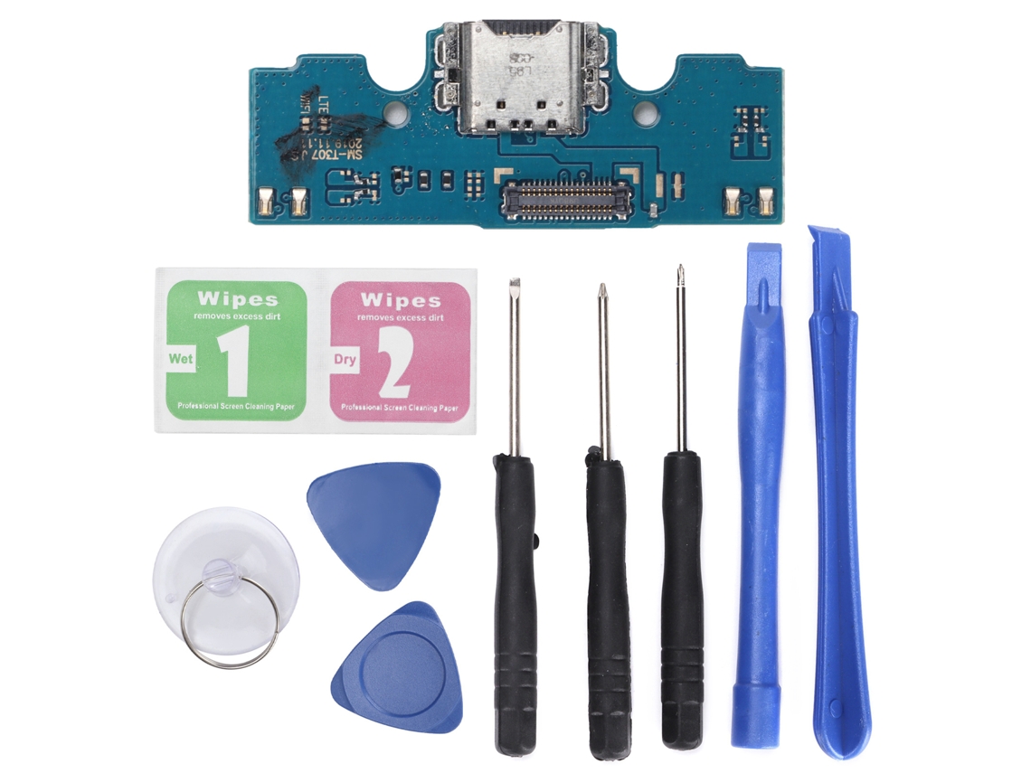 Conector De Porta Usb Flex Cable Placa Pcb Para Samsung Galaxy Tab A 8.4 2020 T307