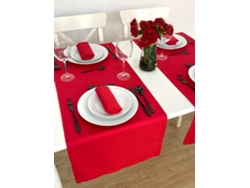 Juego De 2 Caminos De Mesa Y 4 Servilletas ILMH BY I LOVE MY HOME (6 Piezas) - Rojo