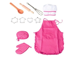 Juego De Cocina Infantil De 11 Piezas - Cocina De Juguete, Regalo Para Niñas De 2 Años En Adelante
