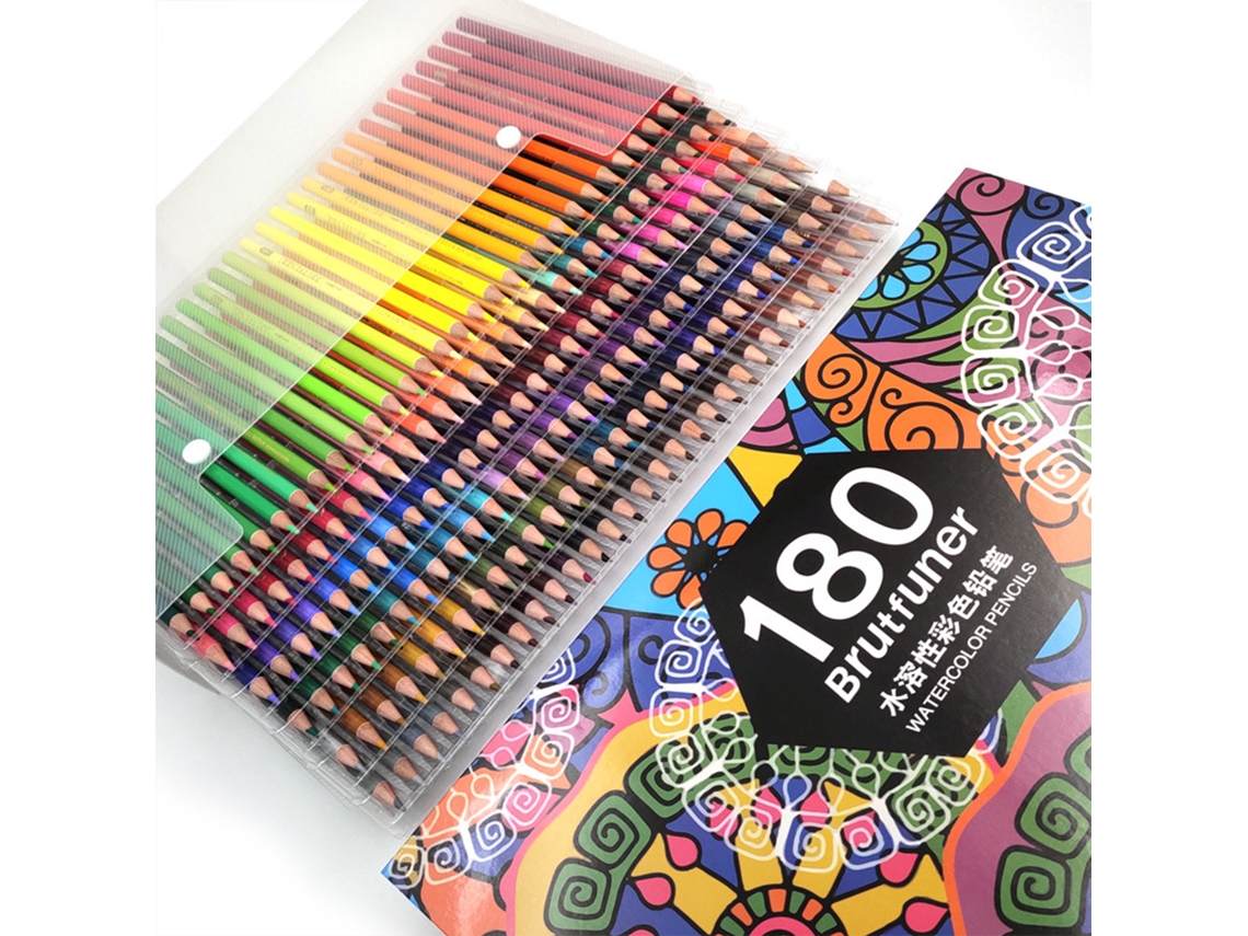 Juego De Lápices De Acuarela Solubles En Agua, Preafilados, Para Estudiantes De Arte, Adultos Y Artistas.