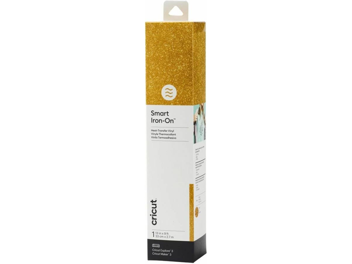 SMART IRON-ON CRICUT 33X273 1SHT GLIGOLD