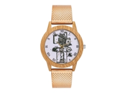 Elegante Reloj De Pulsera De Cuarzo Para Hombre Y Mujer, Regalo De Moda, Oro Rosa.