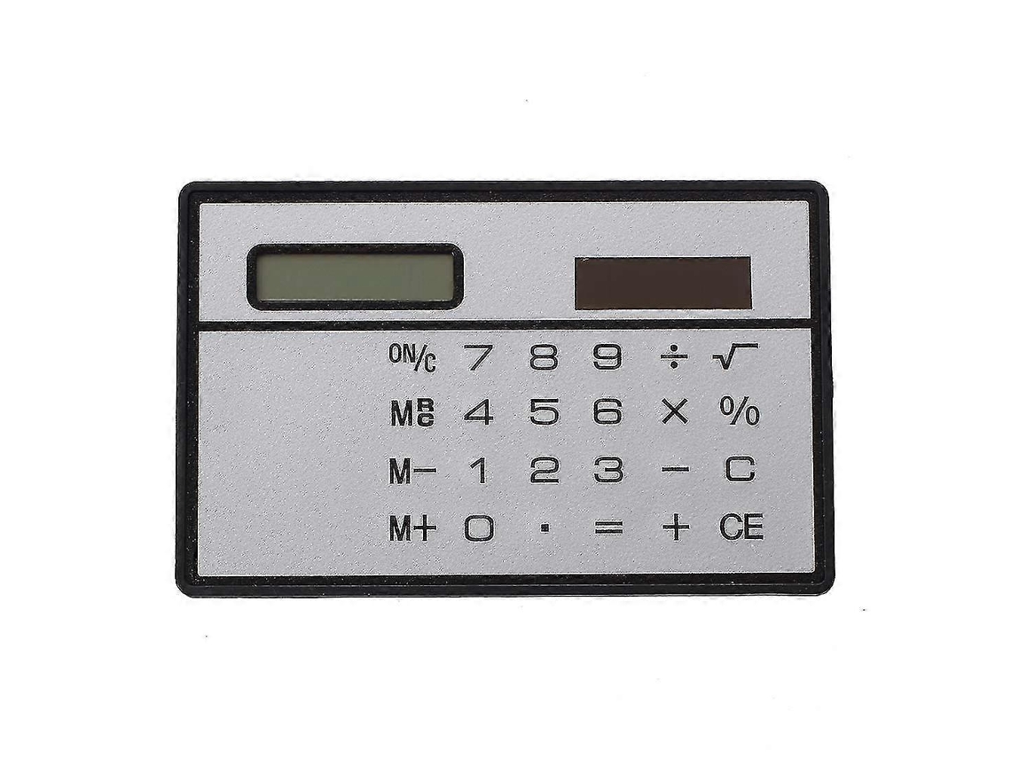 Calculadora de bolsillo pequeña y portátil con cordón para estudiantes, material escolar y de oficina. Everley891