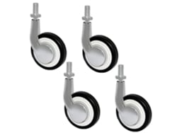 Ruedas Rueda 80 Mm Giratorias Para Muebles Ideal Para Uso