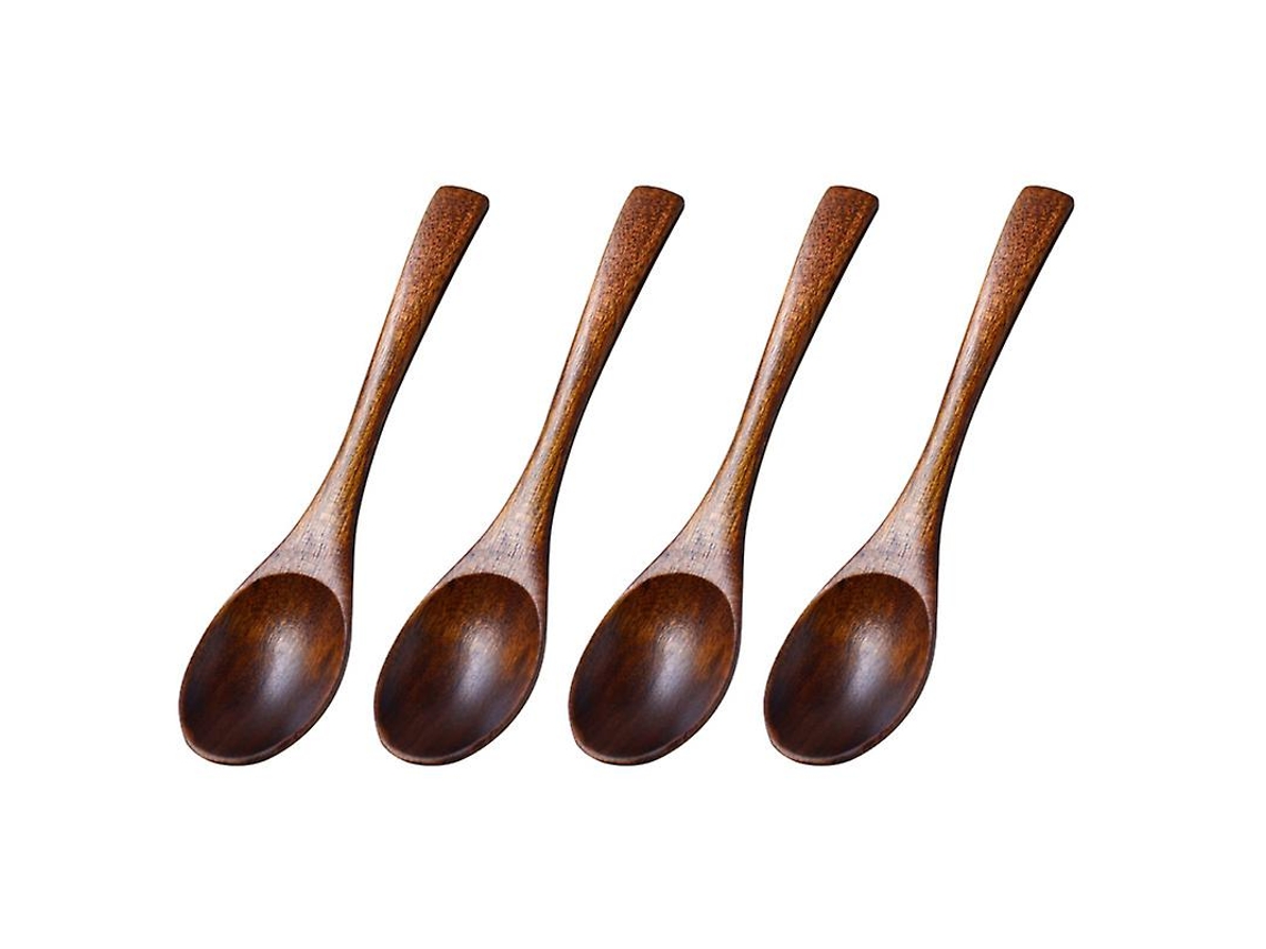 4 Cucharas De Madera.