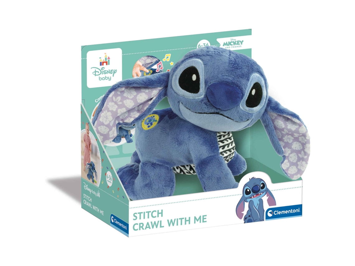 Gatito de peluche Stitch conmigo Clementoni Disney Baby 17537