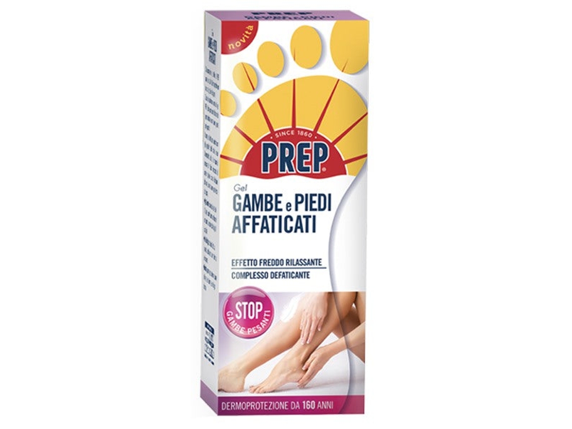 Pernas Pés Gel 125 Ml Ms Free Prep Prep