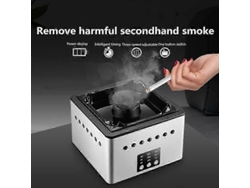 Cenicero purificador de aire para uso doméstico, interior, elimina humo, pequeño, de sobremesa, antitabaco pasivo, Artifact 2025 Nostalgia88