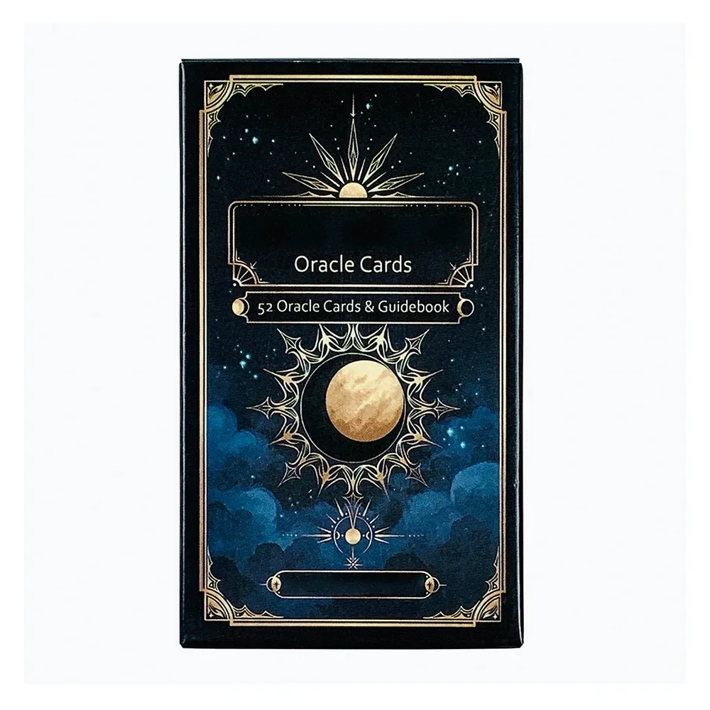 Nuevas Cartas Del Oráculo: Baraja De 52 Cartas Del Oráculo Para Juego De Mesa De Predicción Y Adivinación.