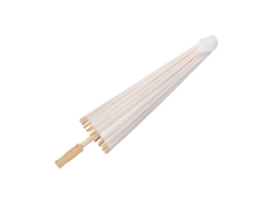 Paraguas De Papel Blanco Diy, Accesorio Decorativo Para Fotos De Boda, 59 Cm