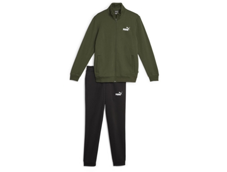 Chándale de Hombre para Fitness PUMA Chándal Clean Verde (shoes//eu/XS)