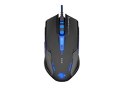 Ratón Gaming E-BLUE Auroza Type-G (3000 dpi - Negro)