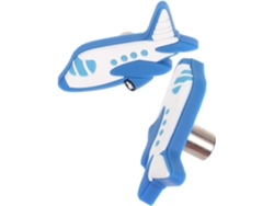 Tiradores De Plástico Con Forma Avión (2 Piezas), Juego Accesorios Para Muebles, Repuesto Puertas
