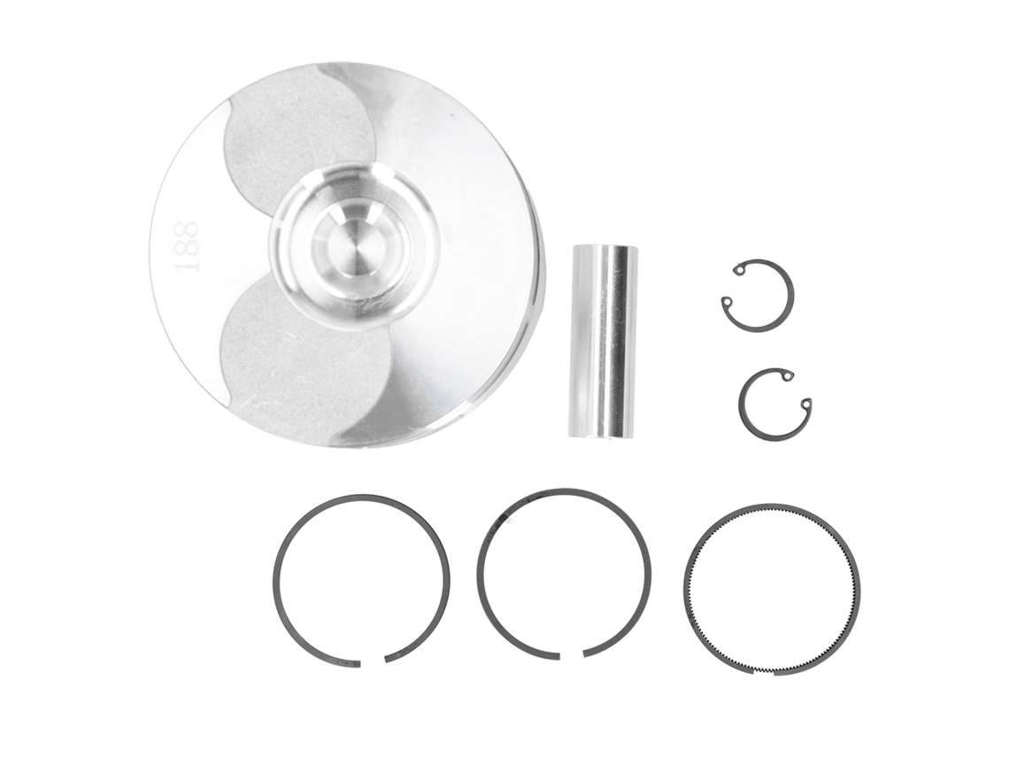 Kit de pistón de gasolina 188f, clips de anillo, pasador, accesorios para generador