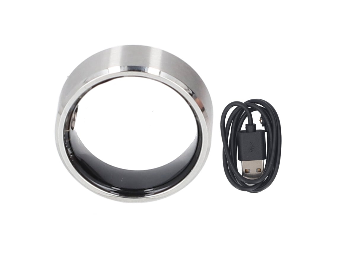 Anillo Inteligente Con Monitor De Salud, Resistente Al Agua Hasta 50 M, Ble 5.1, Recargable, 18 Mah, Para Mujeres Y Hombres, Color Plata 8