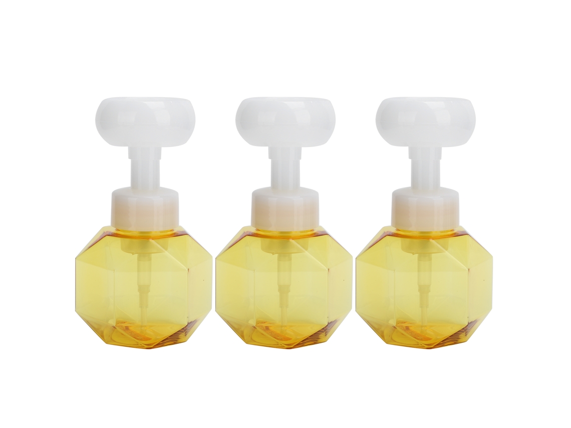 Botellas de espuma para flores, PETG, subenvase transparente