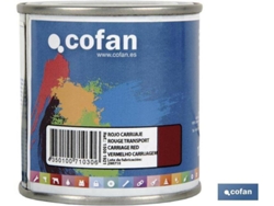 Esmalte Sintético COFAN Rojo Carruaje   (125 ml)