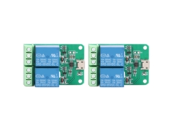Módulo De Relé Usb Plug And Play De 2 Canales Y 5 V Para Control De Pc Inteligente