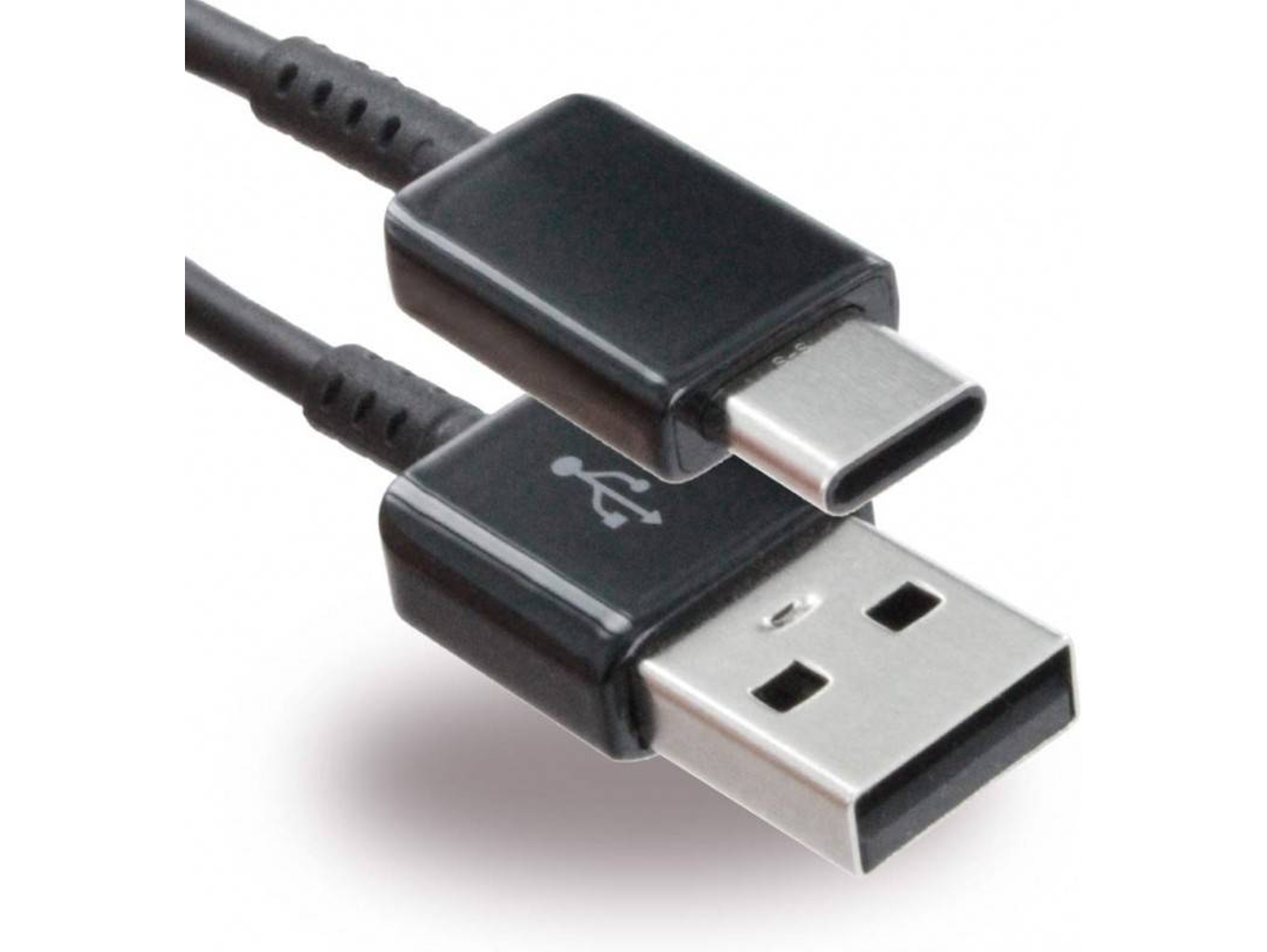 Cable SAMSUNG 3119212 (USB - USB-C - Negro)