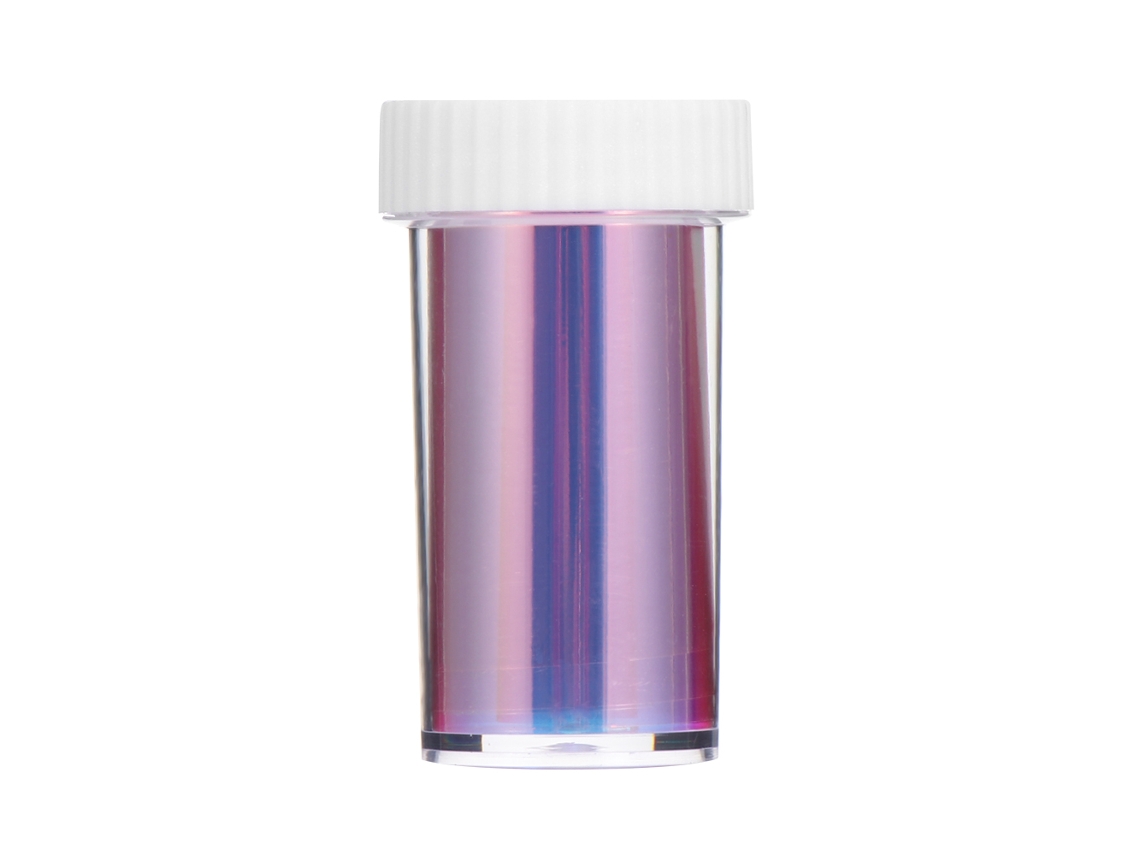 Pegatinas holográficas para uñas con efecto aurora, herramientas para decoración de uñas DIY, con diseño de película celofán. MDUG