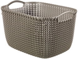 Cesta ropa CURVER Knit 19 LT Marrón