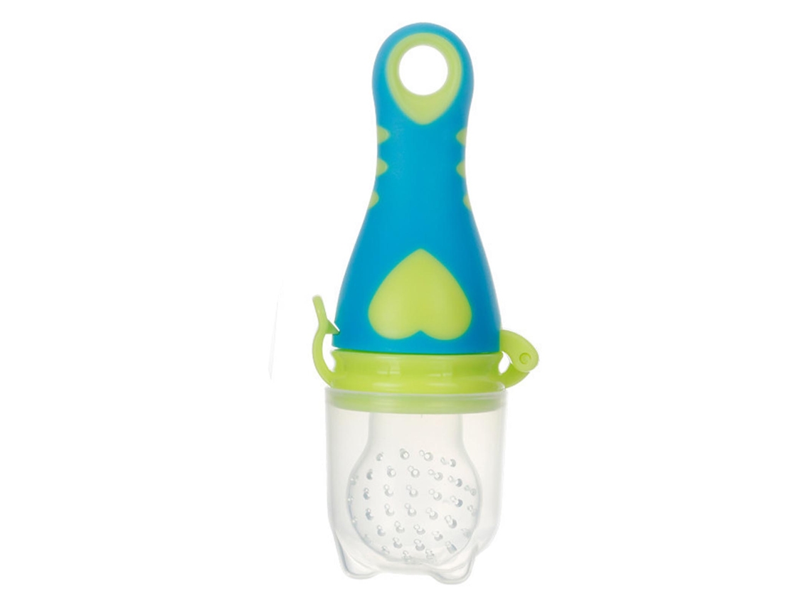 Alimentador De Frutas Para Bebés, De Silicona Azul Suave Y Apta Para Alimentos, Ideal Para La Dentición.